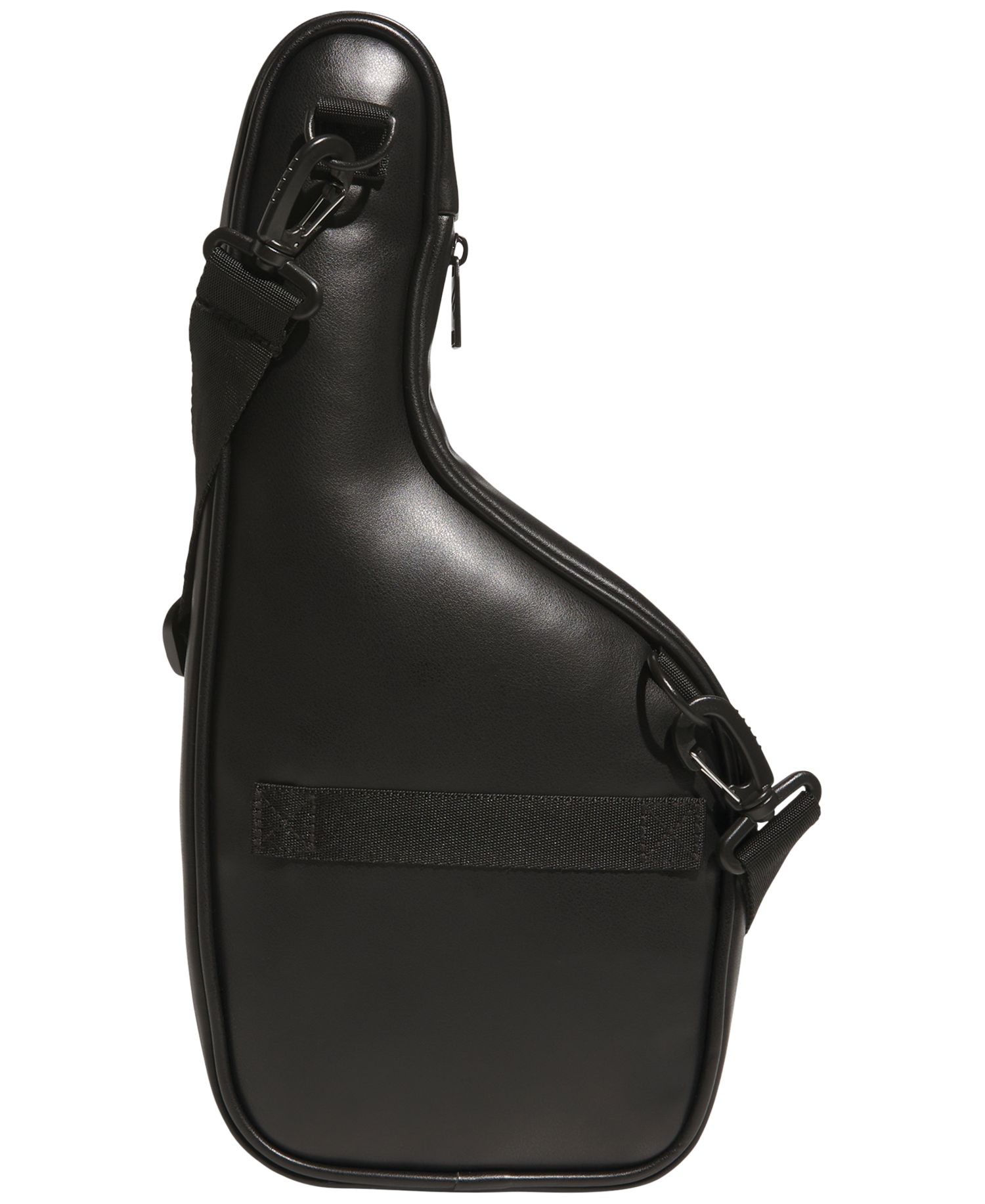 Men's Finger Design Zip-Up Crossbody Bag