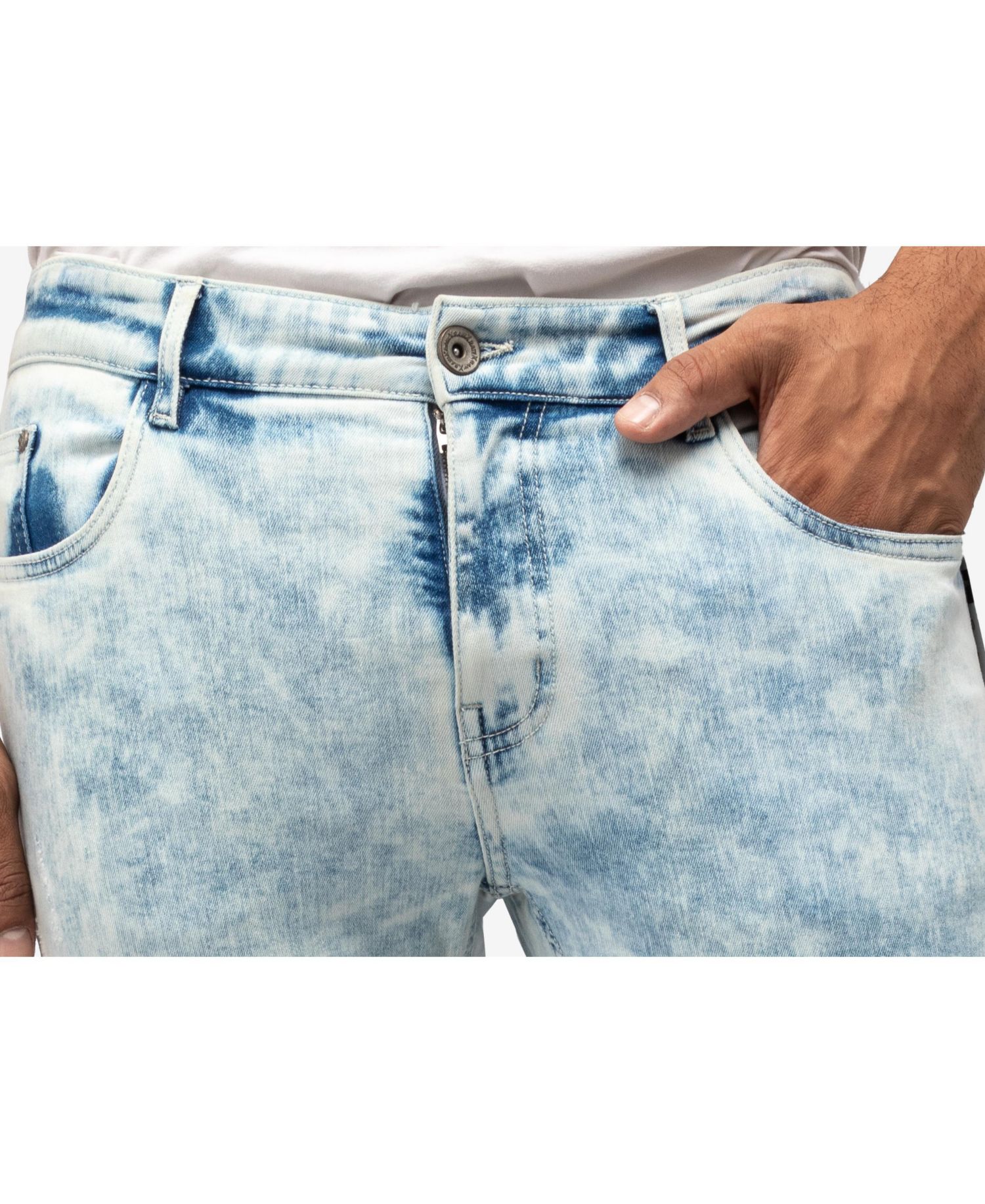 RAW X Men's Skinny Flex Moto Jeans