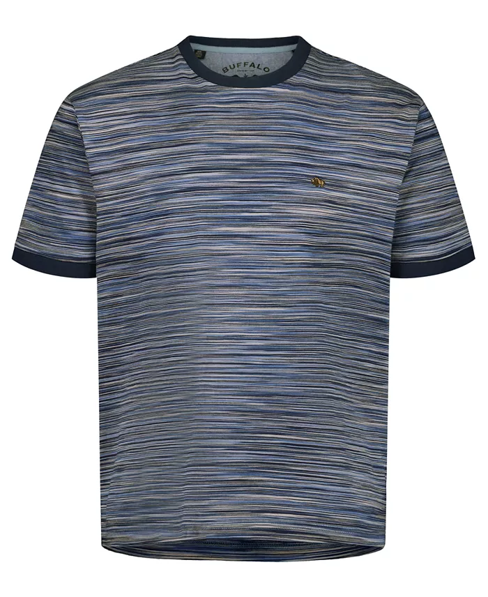Men's Horizontal Stripe Pattern T-Shirt - thumbnail 5