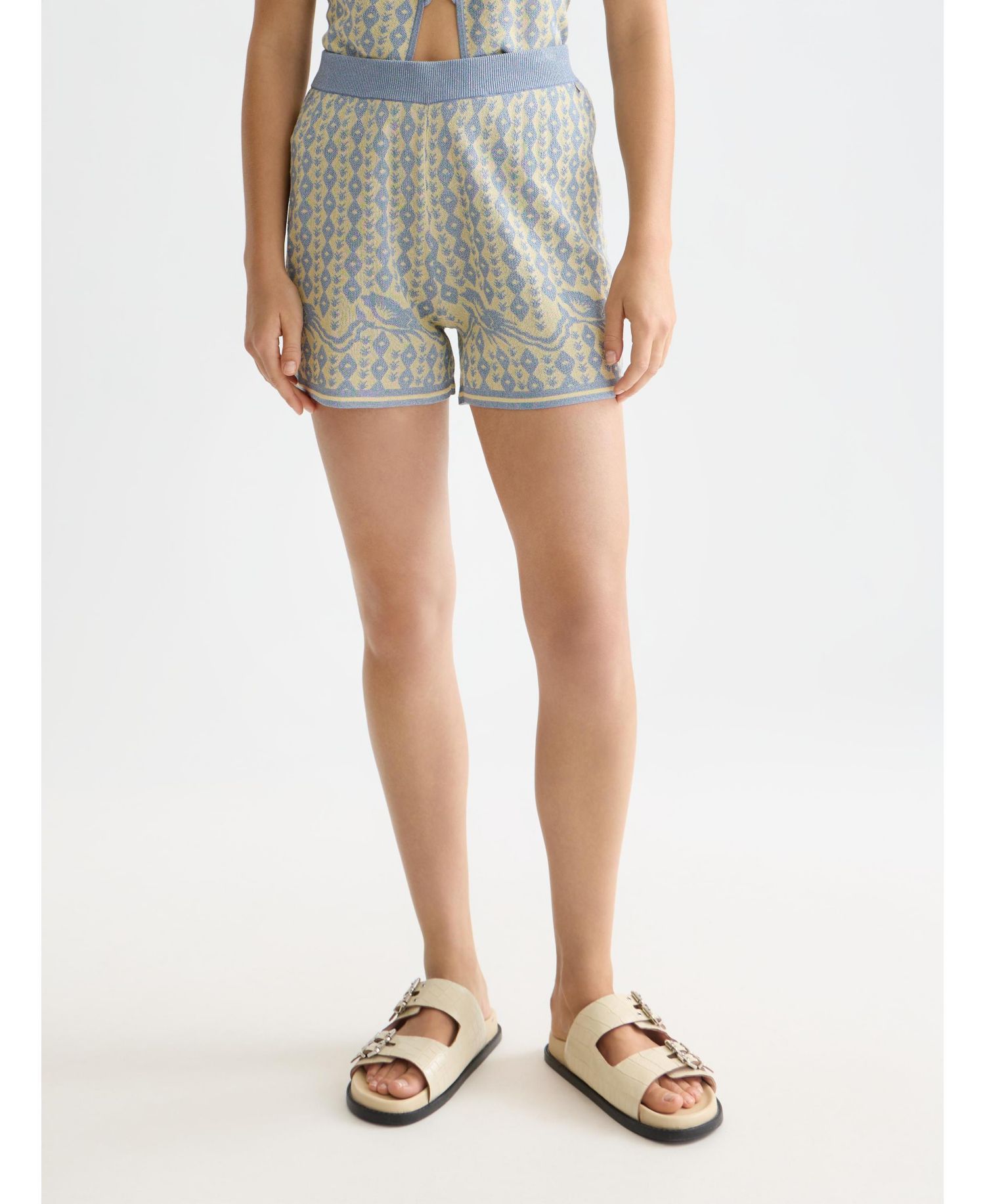 Women's Scotch and Soda Jaquard Knitted Shorts