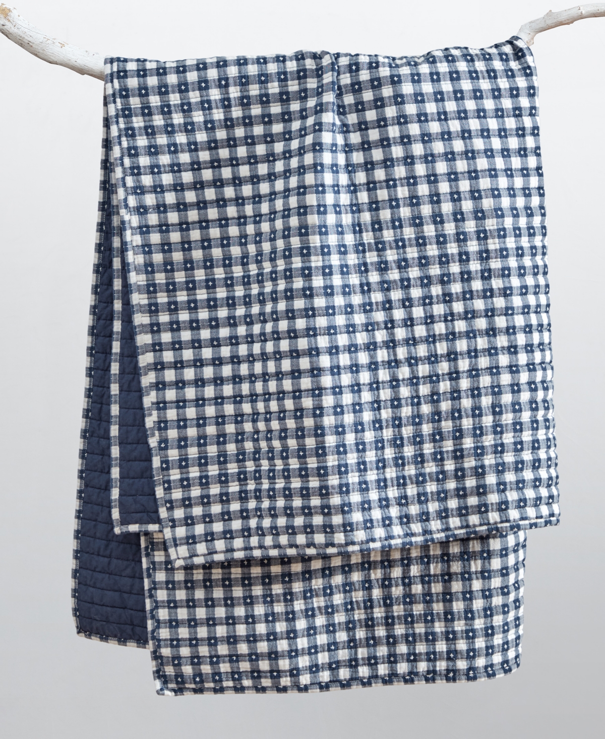 Levtex Camden Buffalo Check Reversible Quilted Throw, 50" x 60"