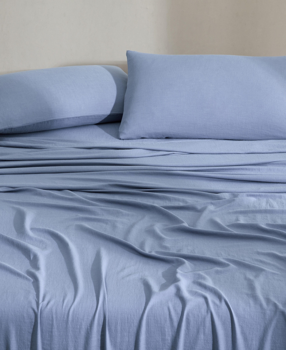 Calvin Klein Soho Solid Washed Cotton 4-Pc. Sheet Set