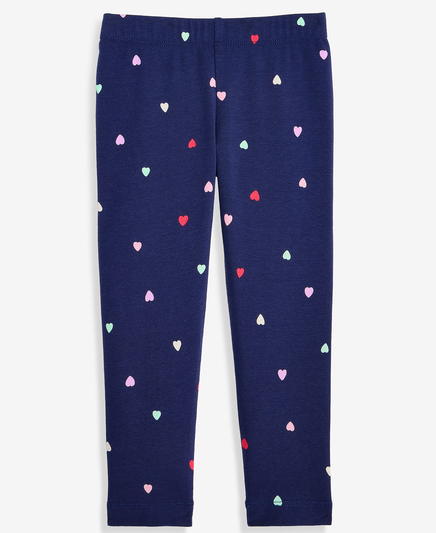 Леггинсы Epic Threads Heart-Print Leggings для девочек-малышей, цвет: Синий — фото 1