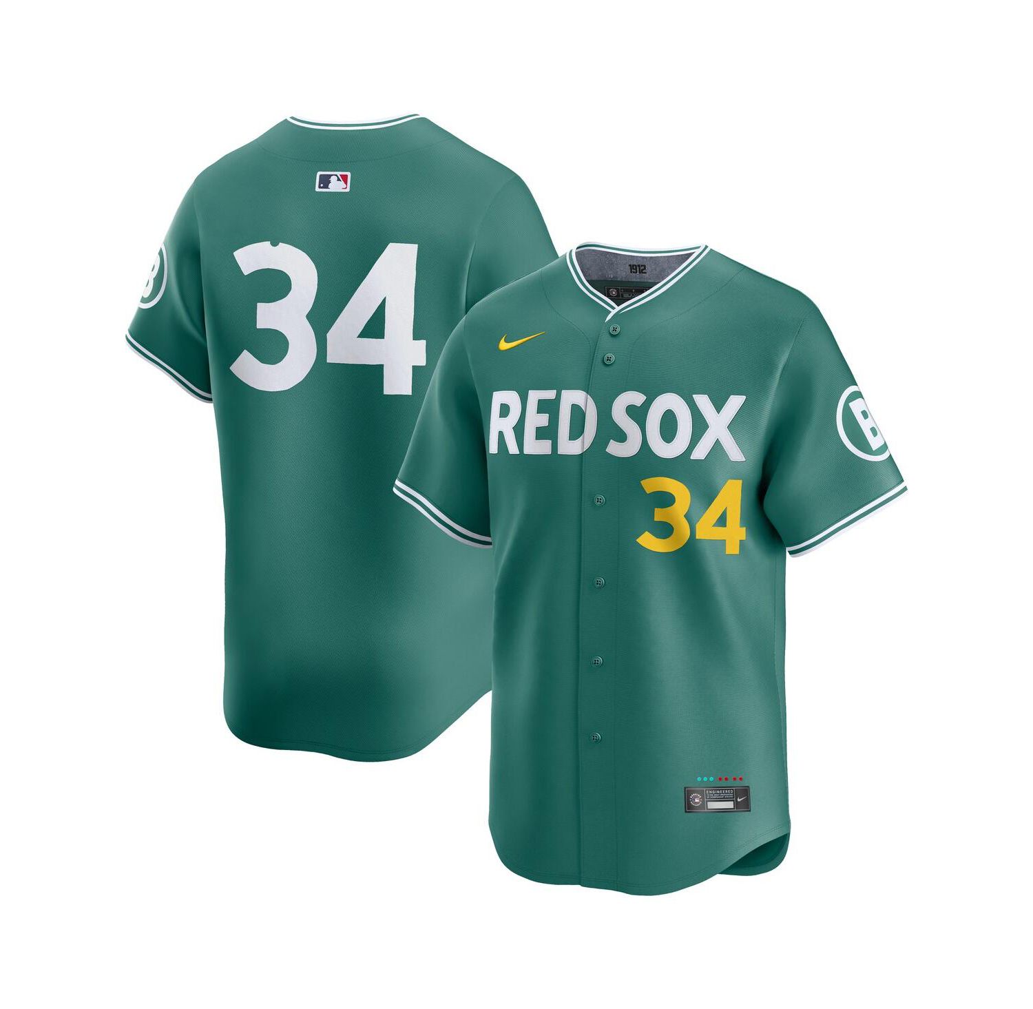 Men's David Ortiz Green Boston Red Sox 2025 City Connect Limited Player Jersey