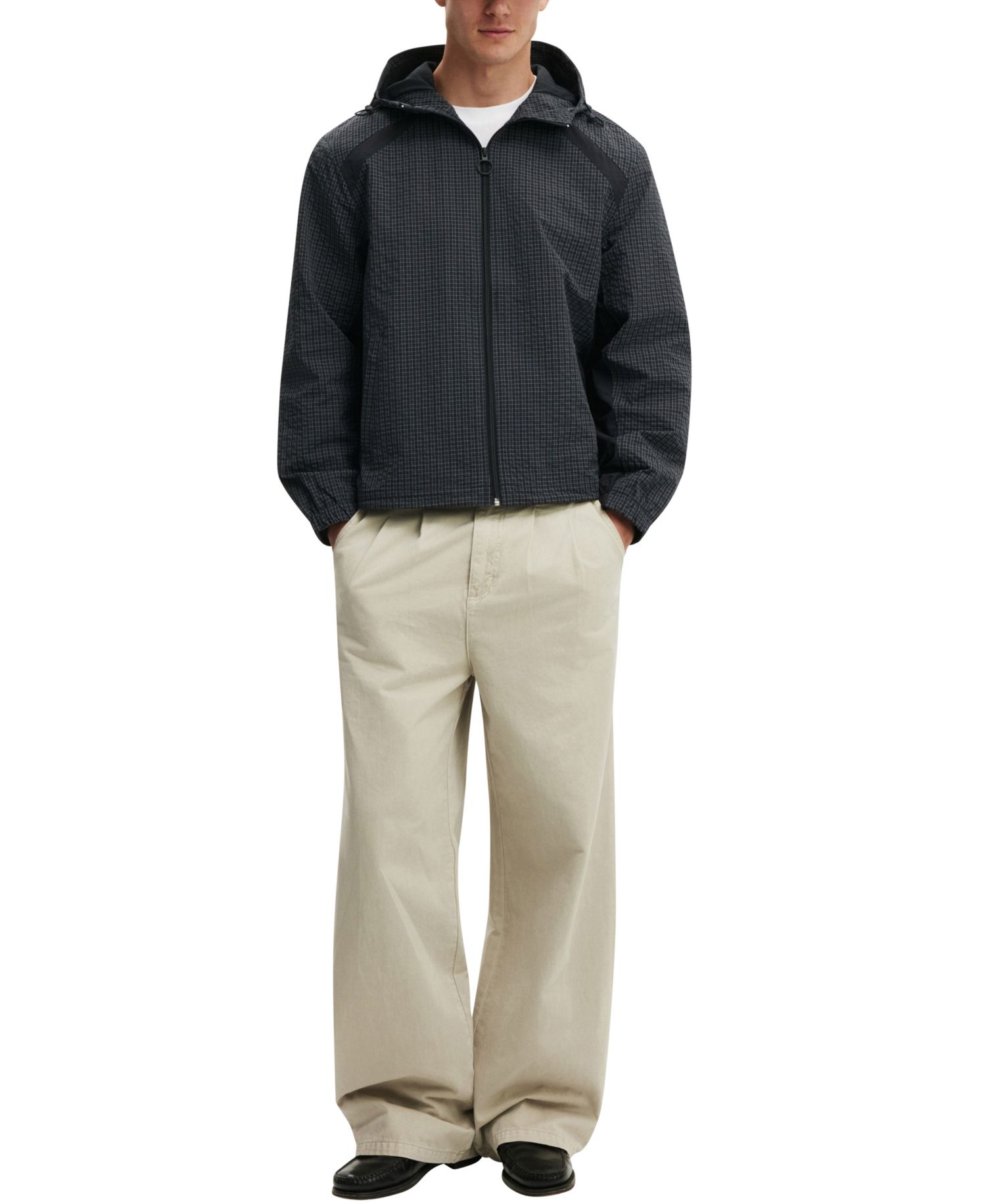 Men's Hooded Spray Long-Sleeve Jacket