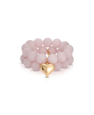 Luck and Love Turquoise Stretch Bracelet