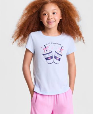 Girls' XS-XL Girl Breakfast T-Shirt