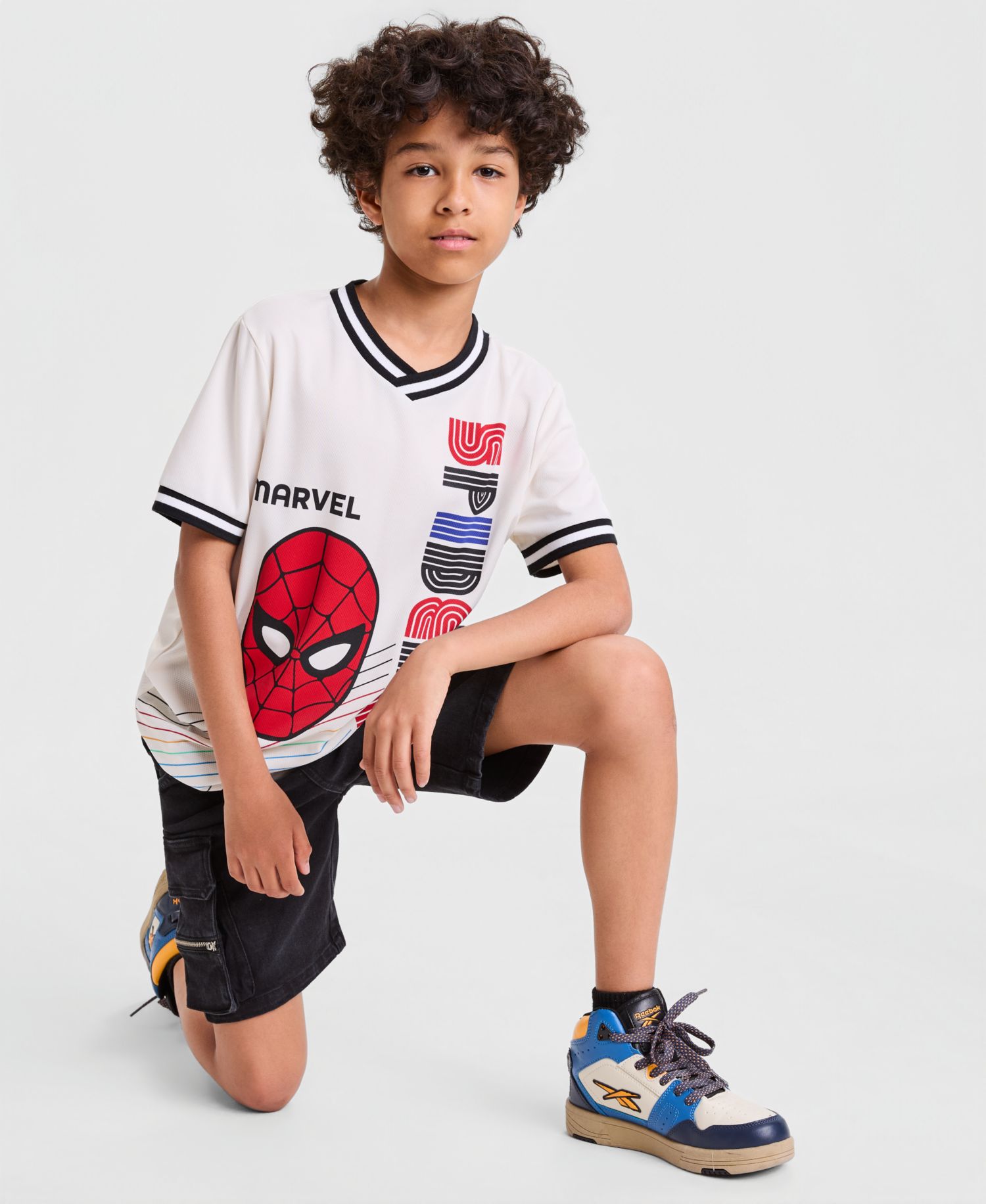 Big Boys Spider-Man Retro Graphic T-Shirt