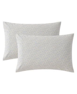 Emogene Cotton Percale Pillowcase Pair, King
