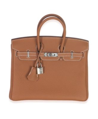 Gold Togo Birkin 25 PHW