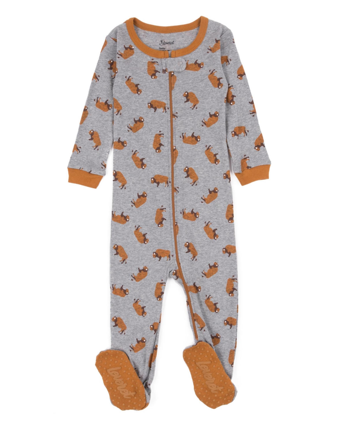 Leveret Toddler Boys Matching Family One-Piece Cotton Sleep 'n Play Footed Pajamas