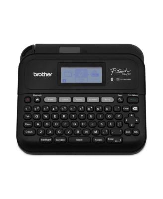 PTD460BT P-Touch 30 mm/s Print Speed Business Expert Connected Label Maker with 1 Roll Sample Tape