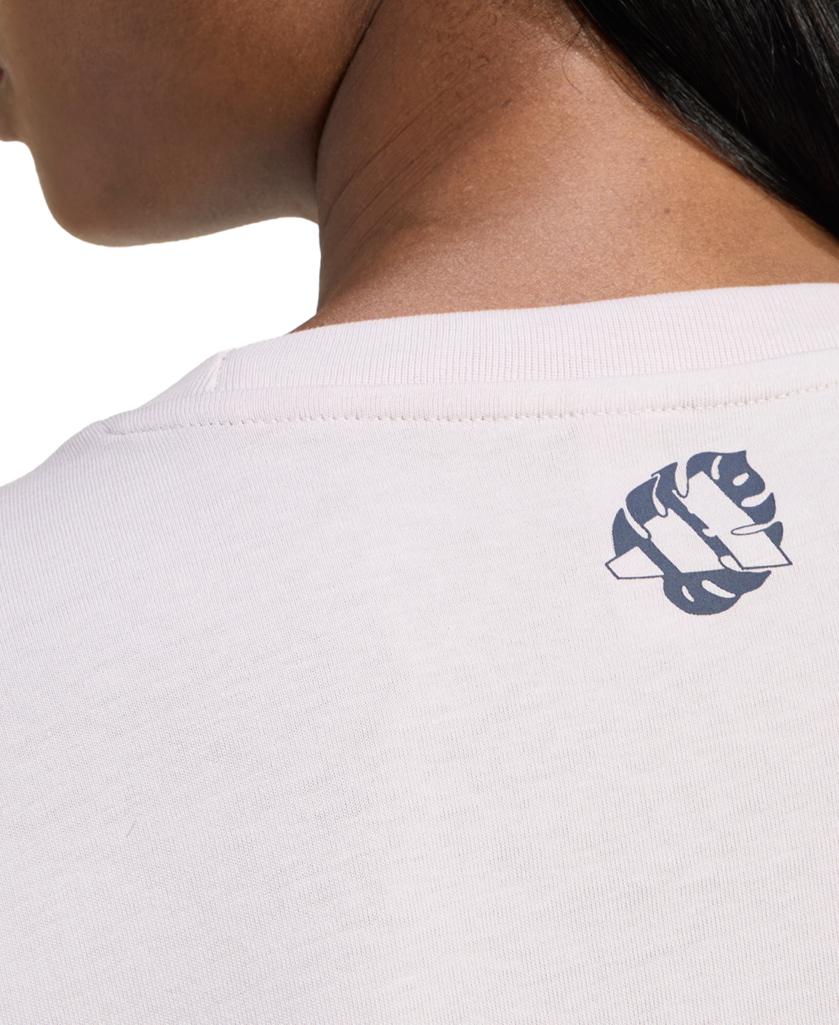 adidas Women's Animal Print Short-Sleeve Cotton T-Shirt