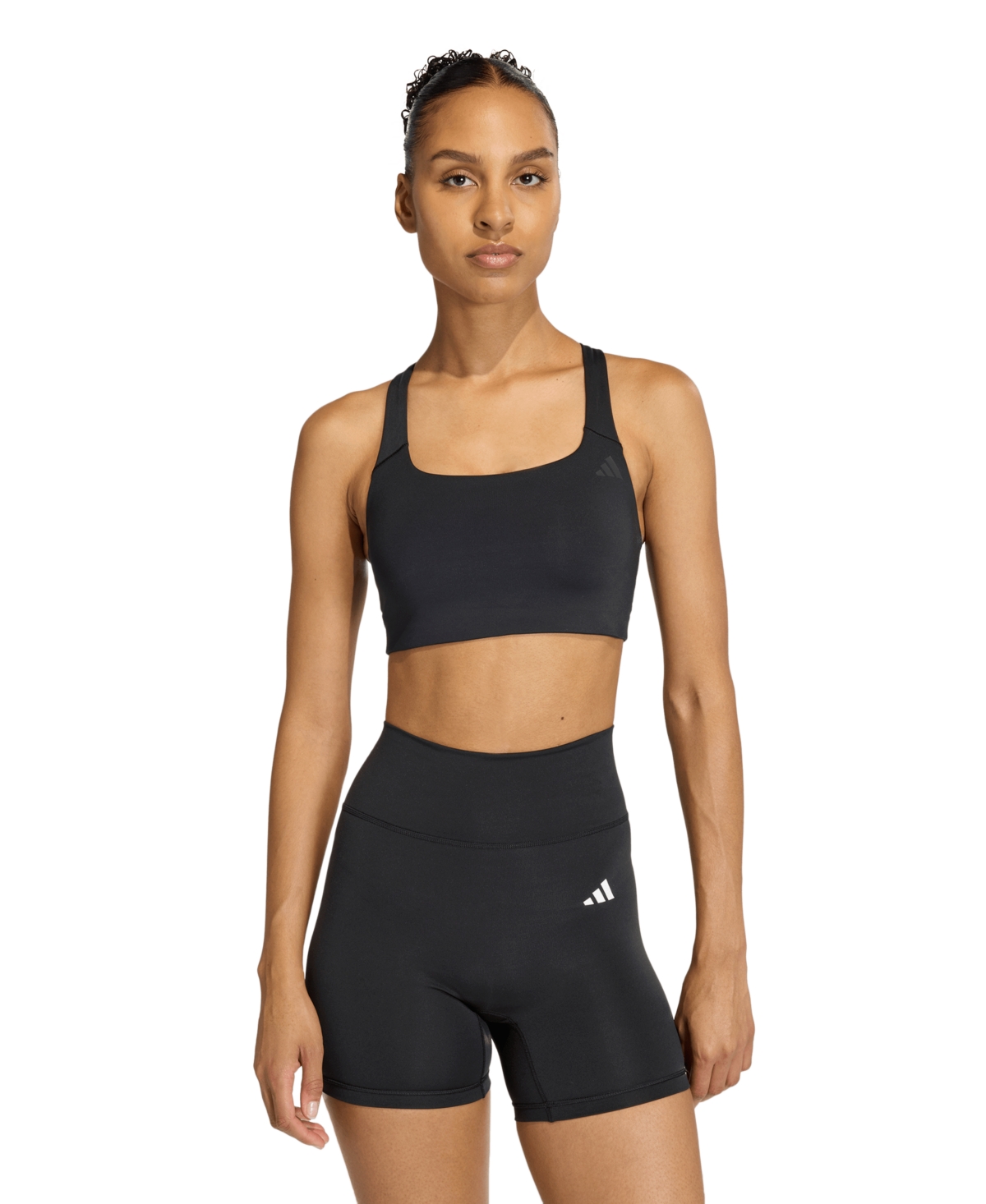 adidas Women's Workout Square Neck Support Bra