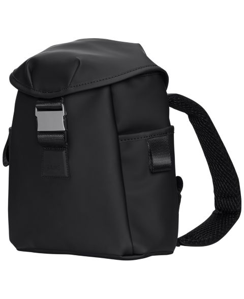 Рюкзак Rains Valera Bucket Mini Compact, цвет: Чёрный