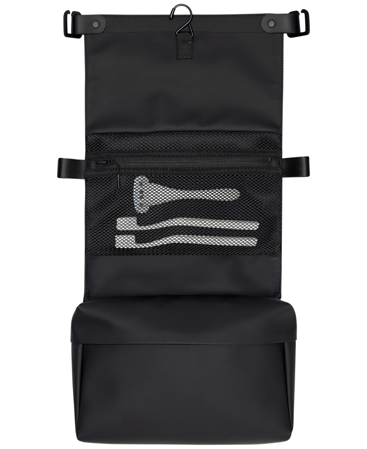 Rains Men's Otaru Otg Integrated Hook Tri-Fold Toiletry Bag