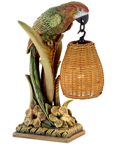 kathy ireland Home by Pacific Coast Parrot Paradise Table Lamp