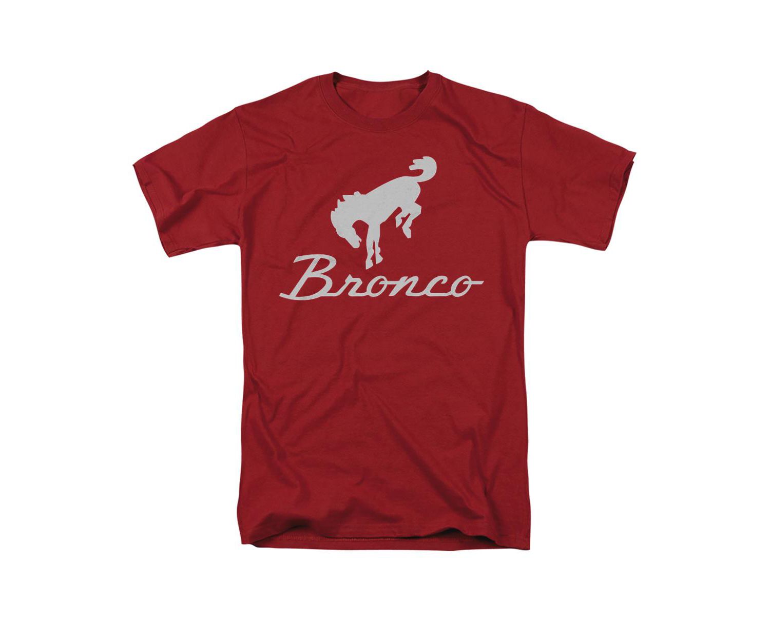 Men's Ford Bronco Chrome Bronco Logo T-Shirt