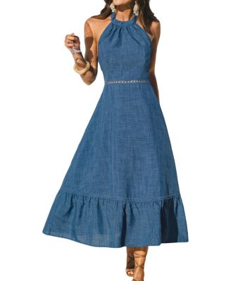 Women's Start of Something Midi Beach Dress