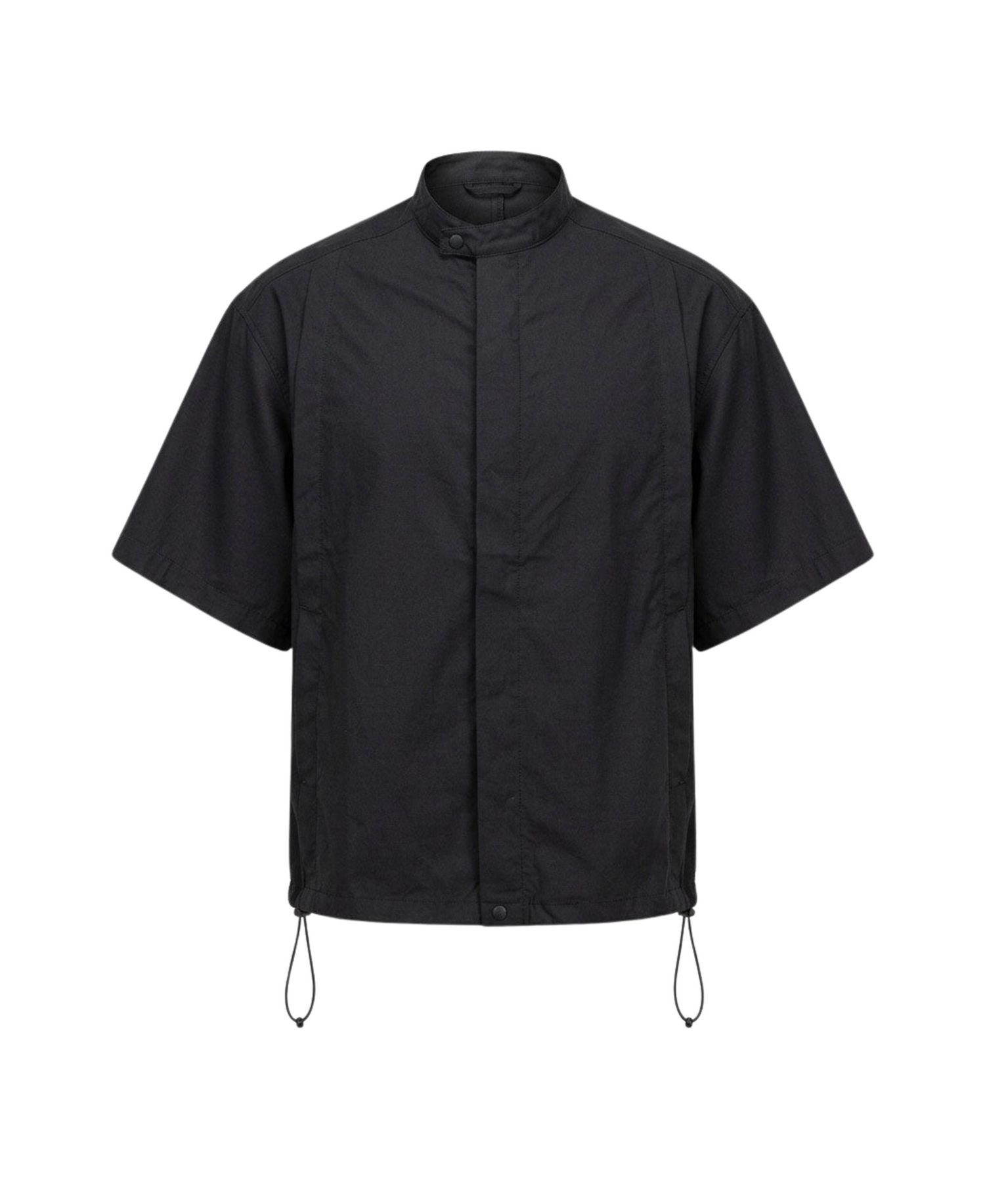 Men's Short-Sleeve Stand-Collar Jacket