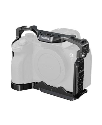 3667C HawkLock Quick Release Full Camera Cage for Sony Alpha 7R V/7 IV/7S III/1/7R IV/7 V, Black