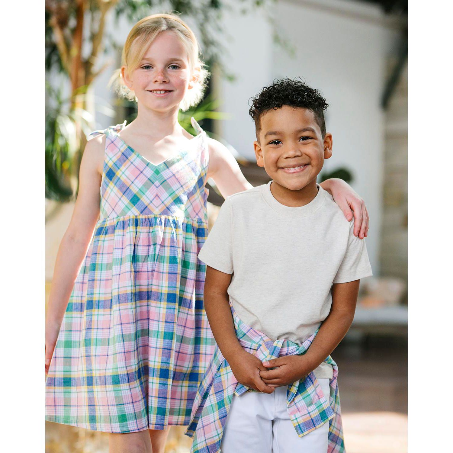 Toddler Boys Organic Short Sleeve Henley Tee