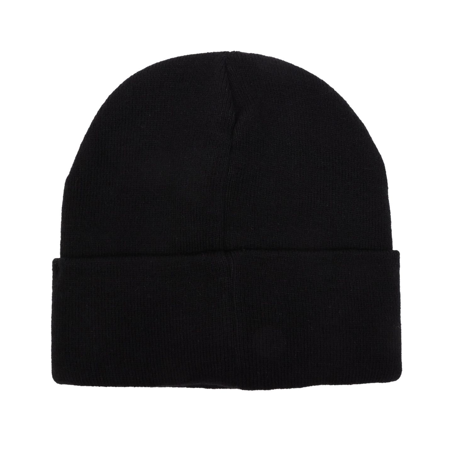 Мужская шапка KPop Demon Hunters Huntr/x Black Cuff Knit, цвет: Чёрный — фото 2