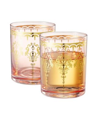 Moroccan Glass Tumblers, Set of 2