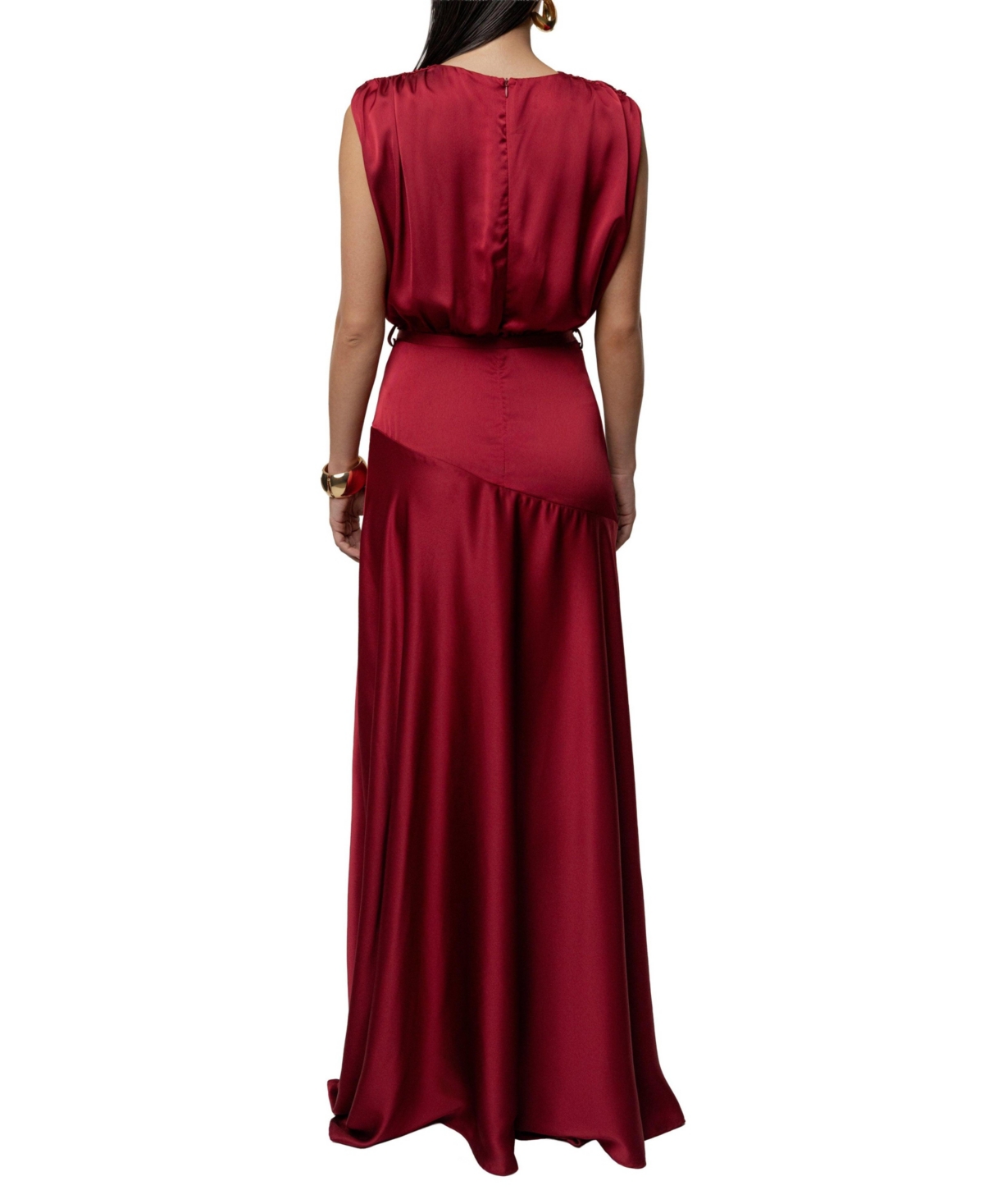 Jluxlabel Women's Amalia Satin Maxi Dress
