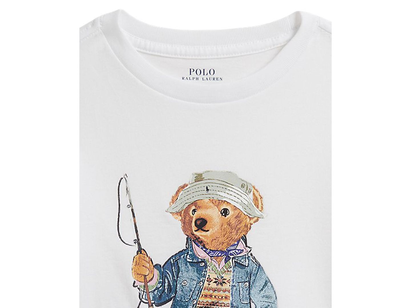 Детская футболка Polo Ralph Lauren Polo Bear из джерси для мальчиков, 2-7, цвет: Ягодный — фото 5