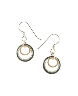 Uncommon Goods Past Present Future Sterling Silver Earrings - Sterling silver 46$