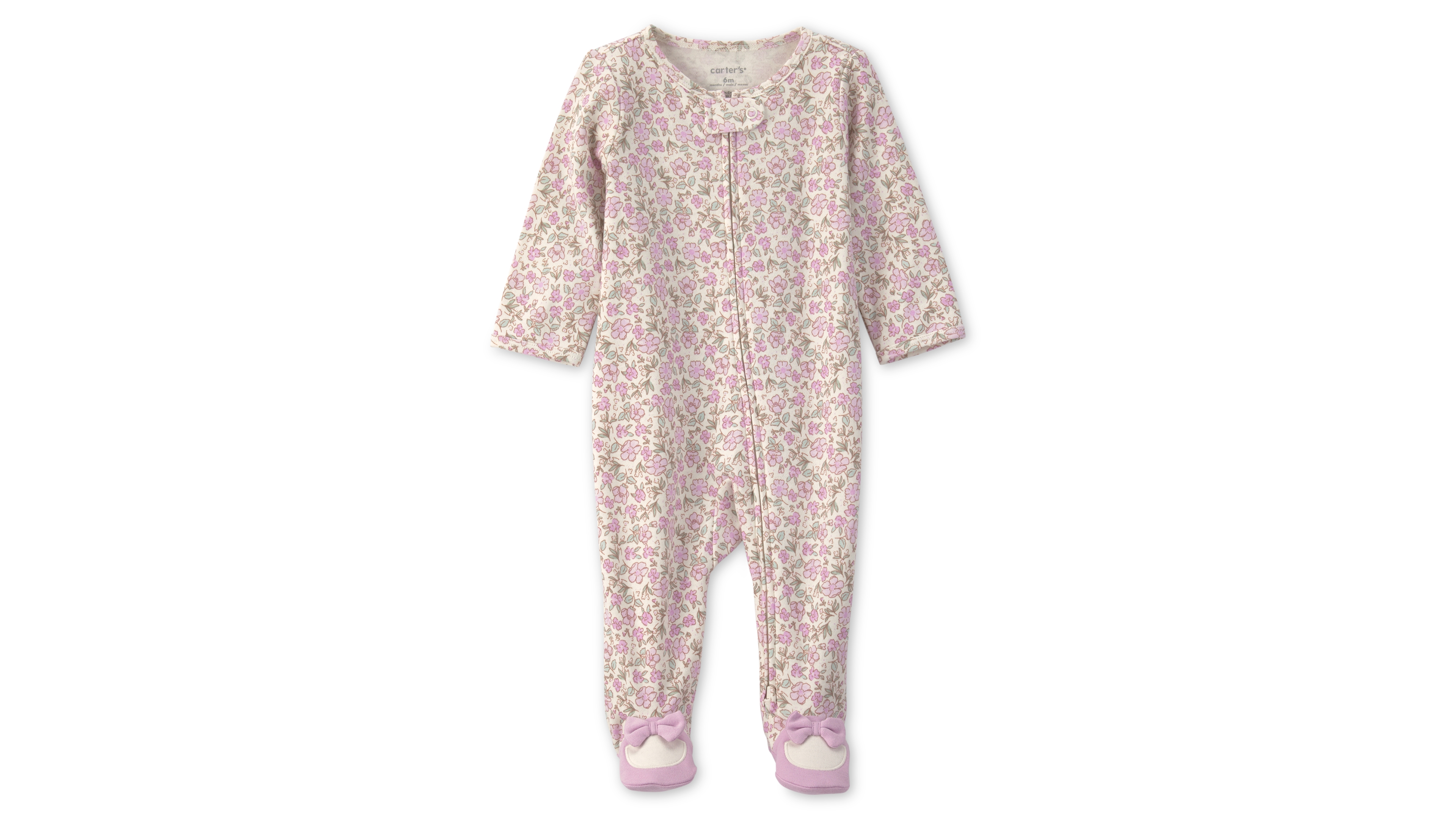 Carter's Baby Girl's Floral Snug Fit Sleep & Play