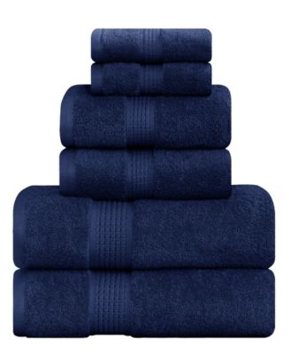 Cotton Ultra-Soft Absorbent 6-Piece Towel Set