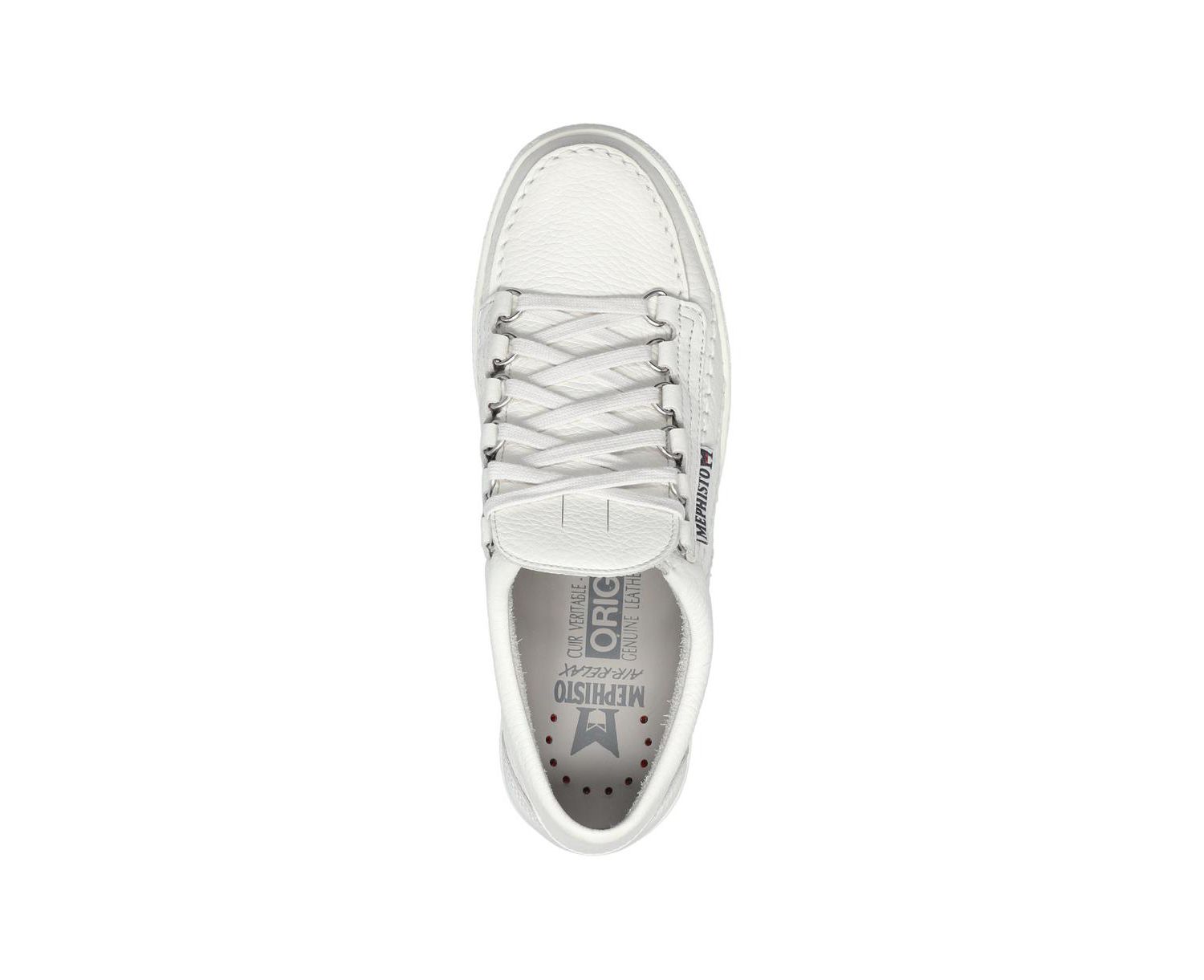 Men's Rainbow Full-Grain Leather Sneakers