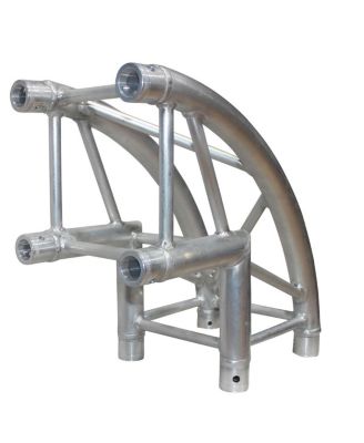 XT-SQ164 1.64' 2-Way 90 Degree Round Square Truss Corner