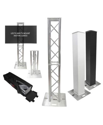 XT-FTP328-656 Flex Tower Totem Package with Soft Carrying Bag (Adjustable 2m or 1m)