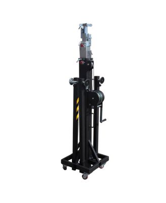 XT-CRANK22FT-400 Heavy Duty 22' High Truss Crank Up Lighting Stand, Holds 400 lb