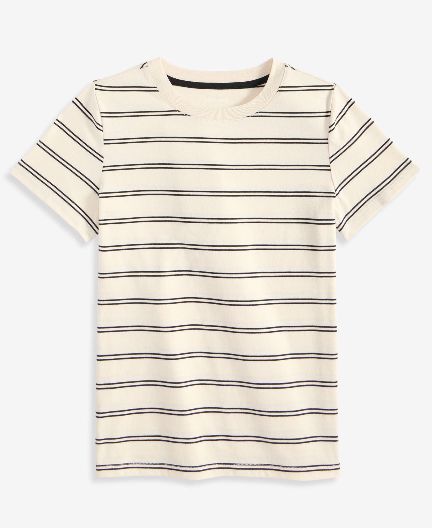 Boys' XS-XL Double Stripe T-Shirt