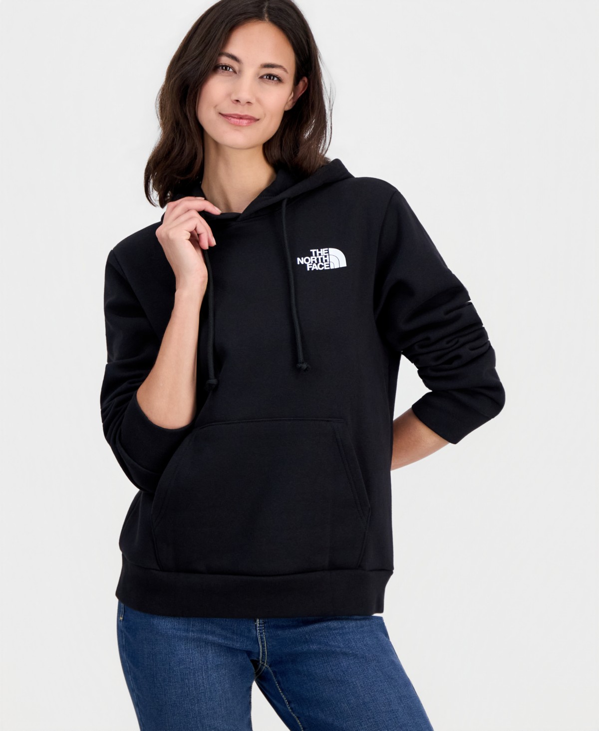 Женские The North Face Women's Evolution Peaks Graphic Cotton Hooded Sweatshirt — фото 1