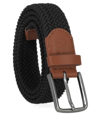 Men's Woven Elastic Belt