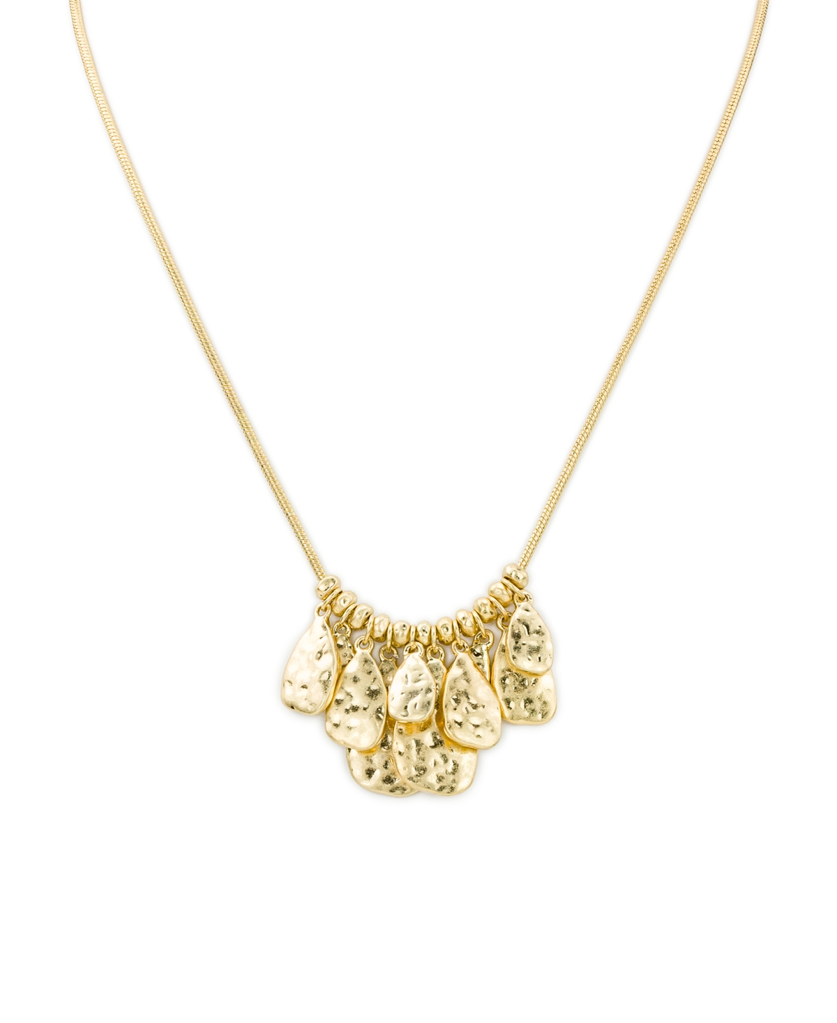 Patricia Nash Gold-Tone Multi Tear Drop Necklace