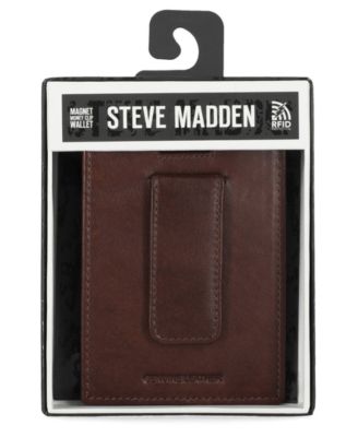 Men's Antique-Like Magnet Front Pocket Wallet