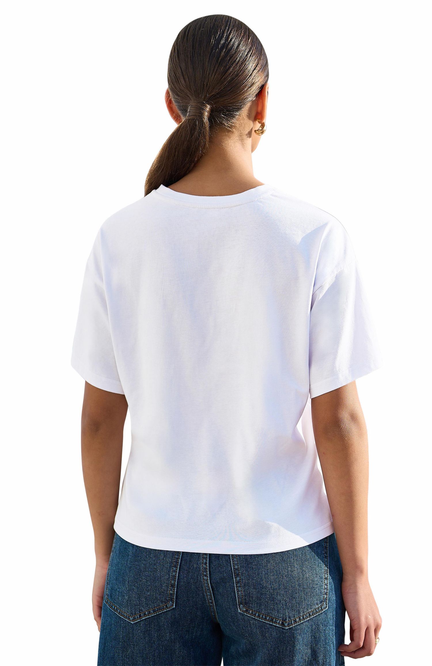 Women's Cotton Summer Motif T-Shirt