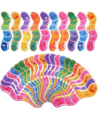Worm-Shaped Bookmark Holographic Edition A Great Gift for Readers and Party Favor