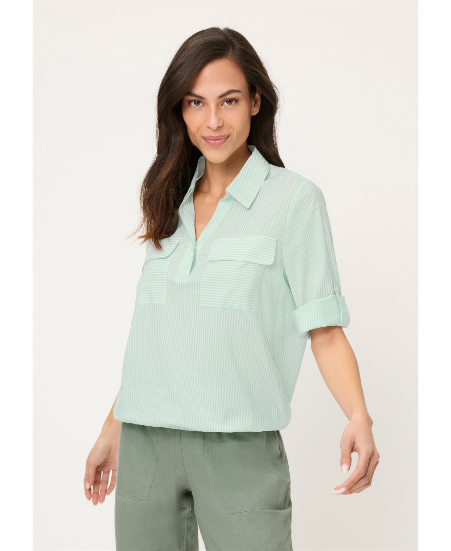 Women's Stripe Blouse