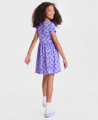 little girls purple dresses LILAC Light Purple Twirl Dress U-PICK Sleeve length in baby, toddler,   Flax and Wool Threads