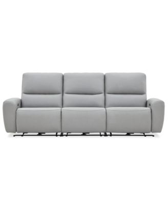 Symond 3-Piece Leather 3 Power Motion Sofa