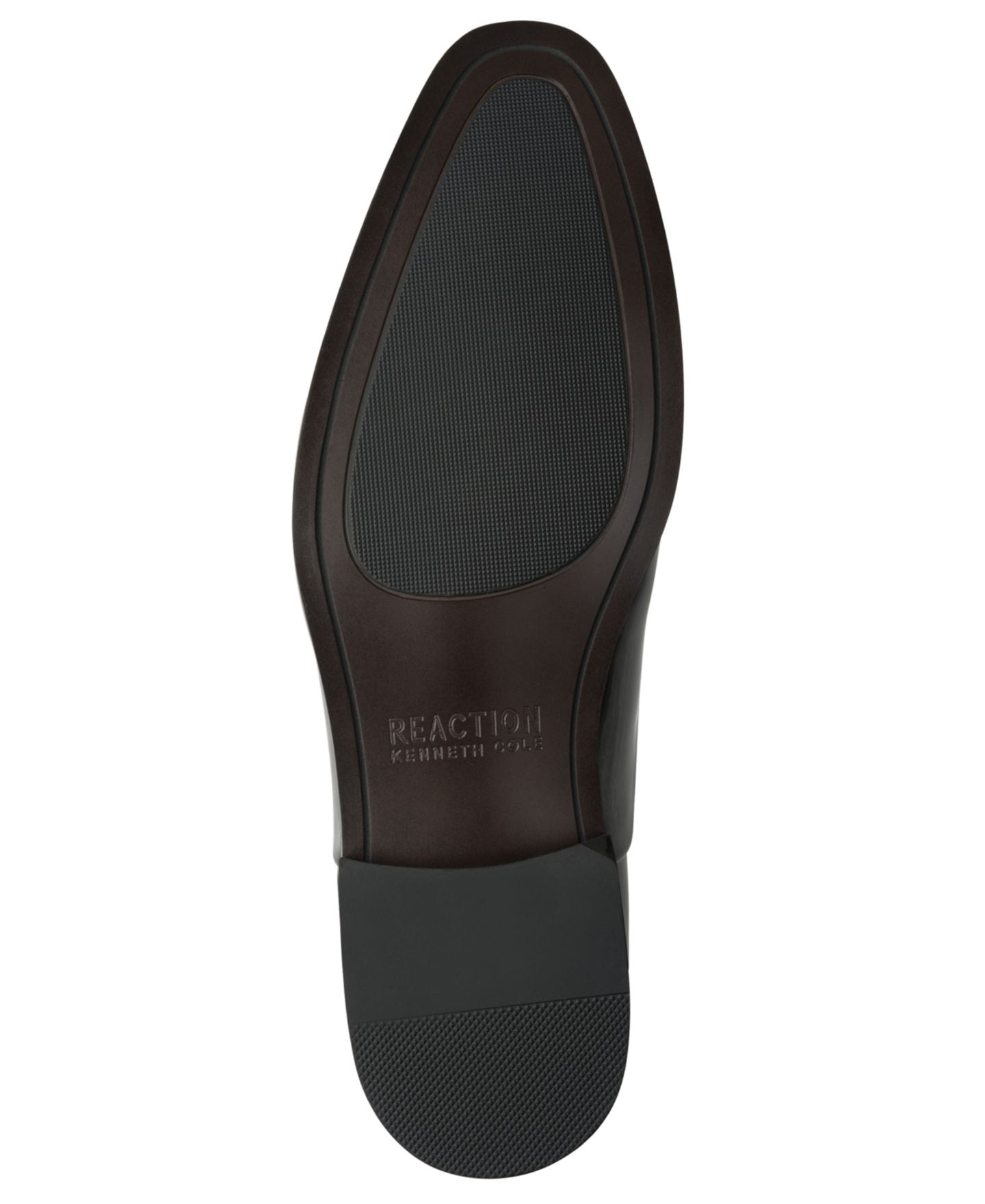 Мужские туфли Kenneth Cole Reaction Hadley Lace-Up Oxford, цвет: Чёрный лаковый — фото 5