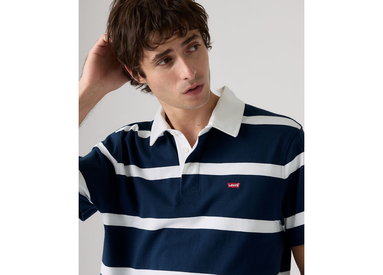 Men's Short-Sleeve Rugby Polo Shirt