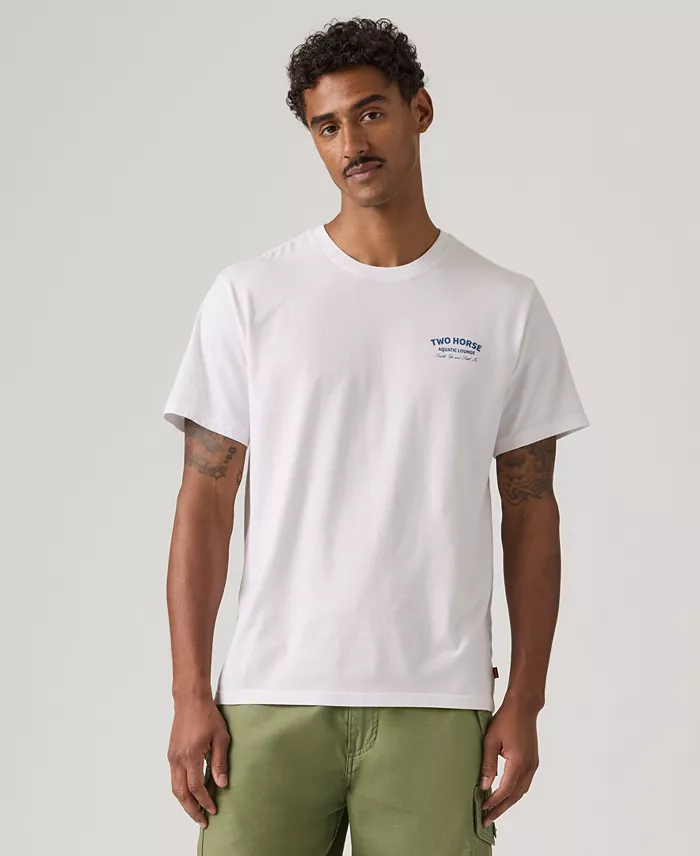 Men's Relaxed-Fit Logo Graphic T-Shirt - thumbnail 2